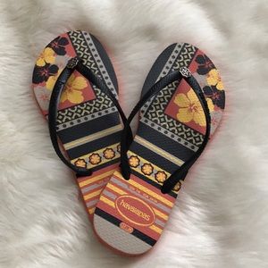 Havaianas Tropical Flip Flop Sandals